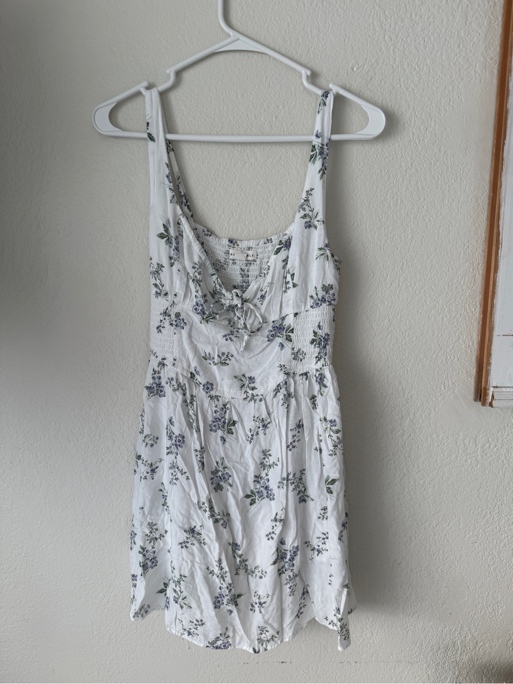 Aeropostale White Floral Mini Dress